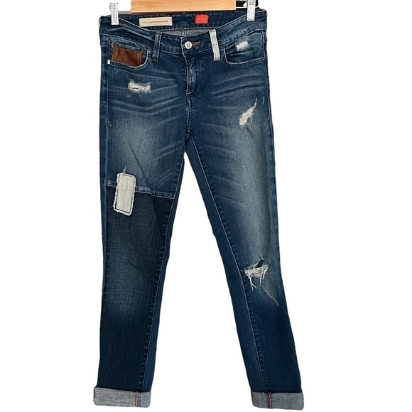 PILCRO and the Letterpress | Anthropologie | Stet Distressed Ankle Jeans - Picture 2 of 6